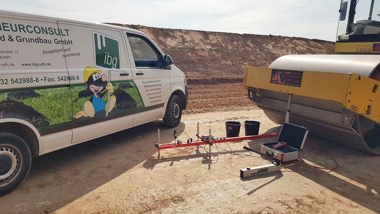 Felduntersuchungen von ibg Ingenieurconsult Baugrund und Grundbau GmbH aus Sondershausen